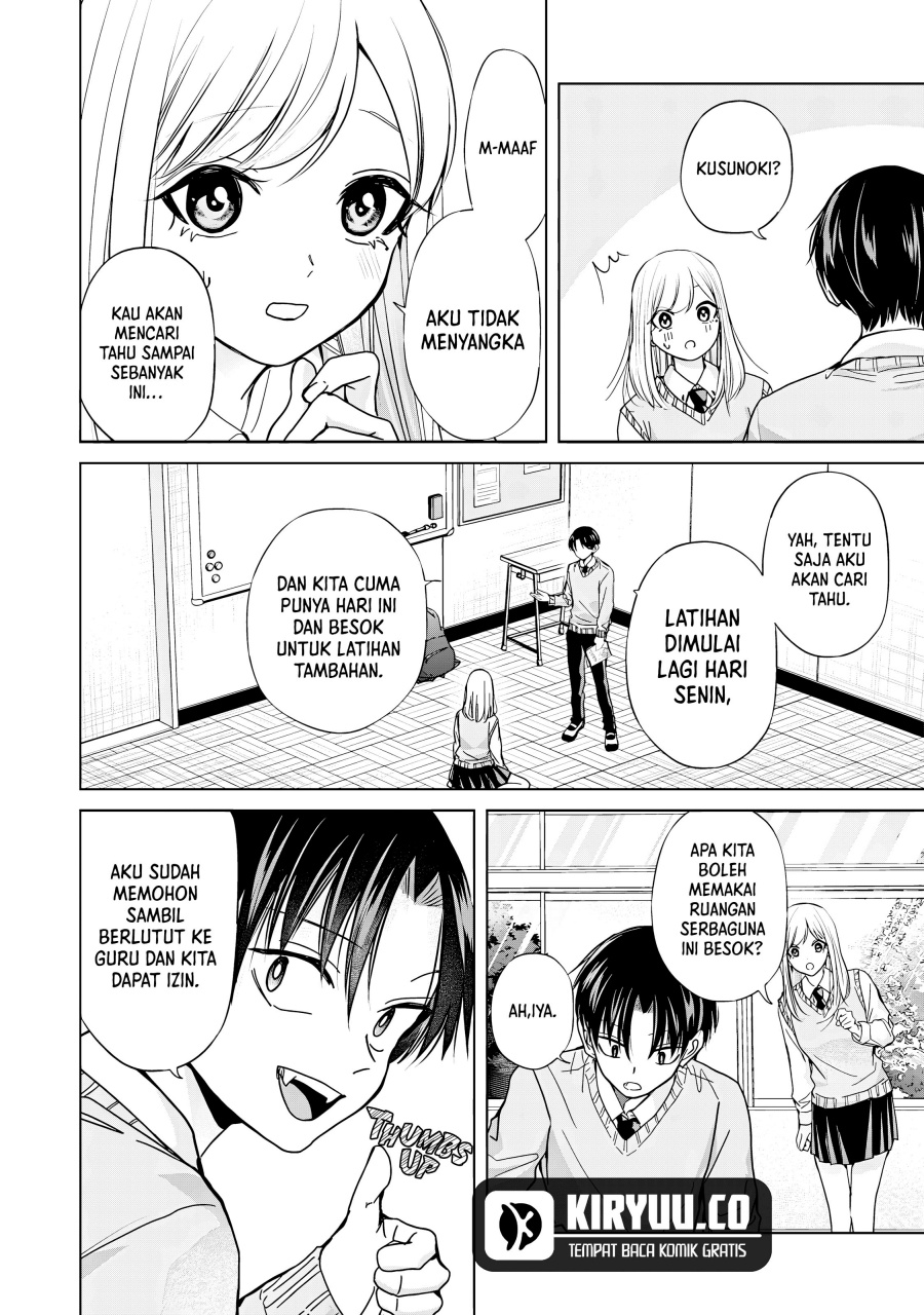 Kusunoki-san wa Koukou Debut ni Shippai shite Iru Chapter 35.1 Bahasa Indonesia