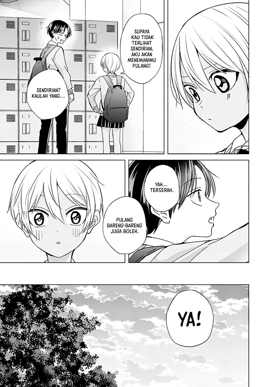 Kusunoki-san wa Koukou Debut ni Shippai shite Iru Chapter 44.1 Bahasa Indonesia