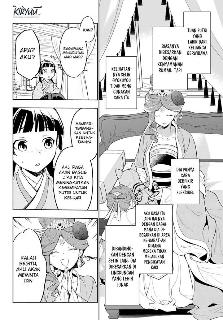 Kusuriya no Hitorigoto Chapter 42 Bahasa Indonesia