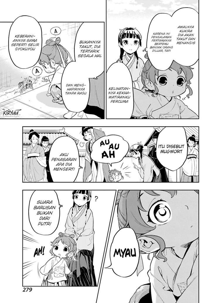 Kusuriya no Hitorigoto Chapter 42 Bahasa Indonesia