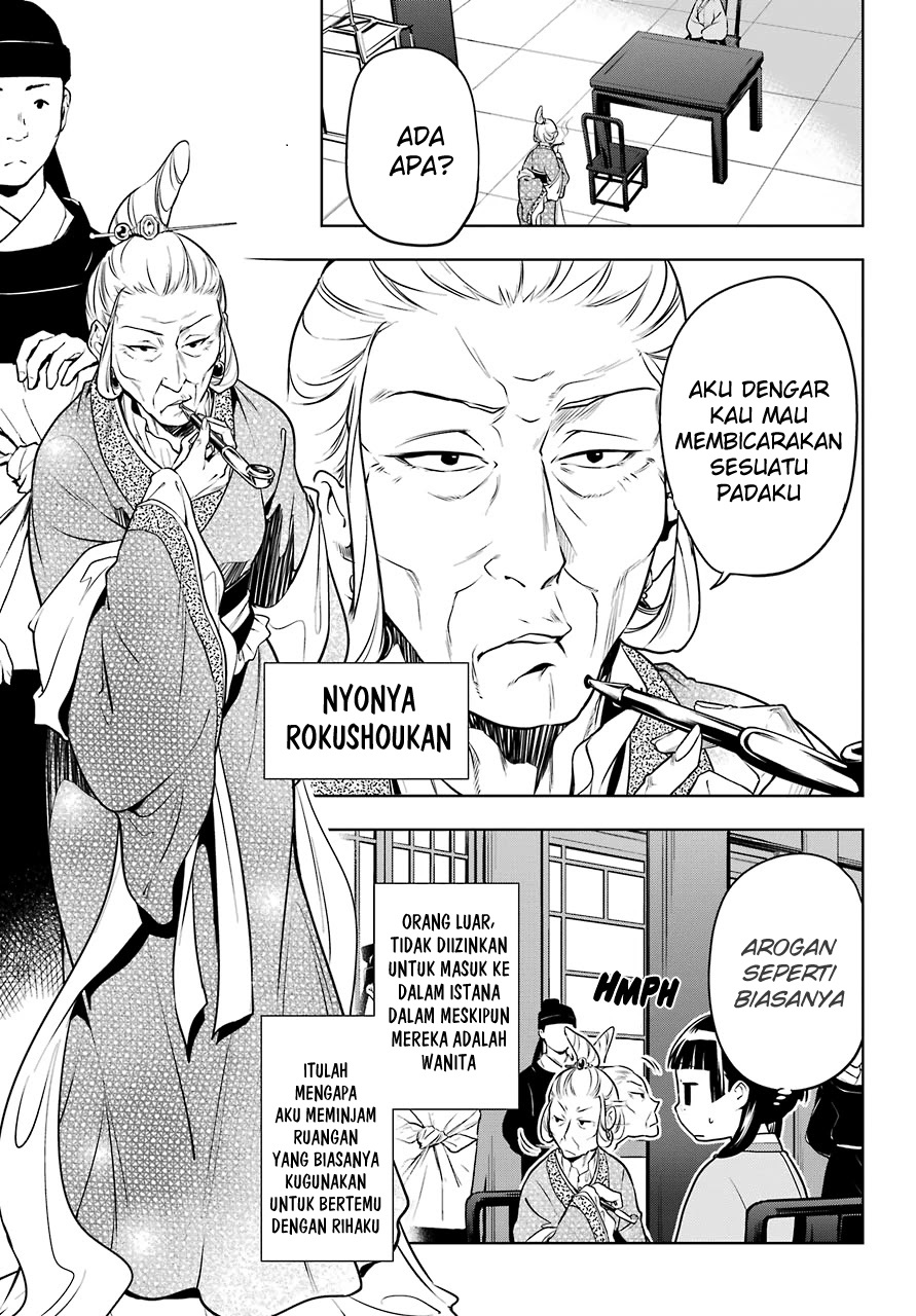 Kusuriya no Hitorigoto Chapter 47 Bahasa Indonesia