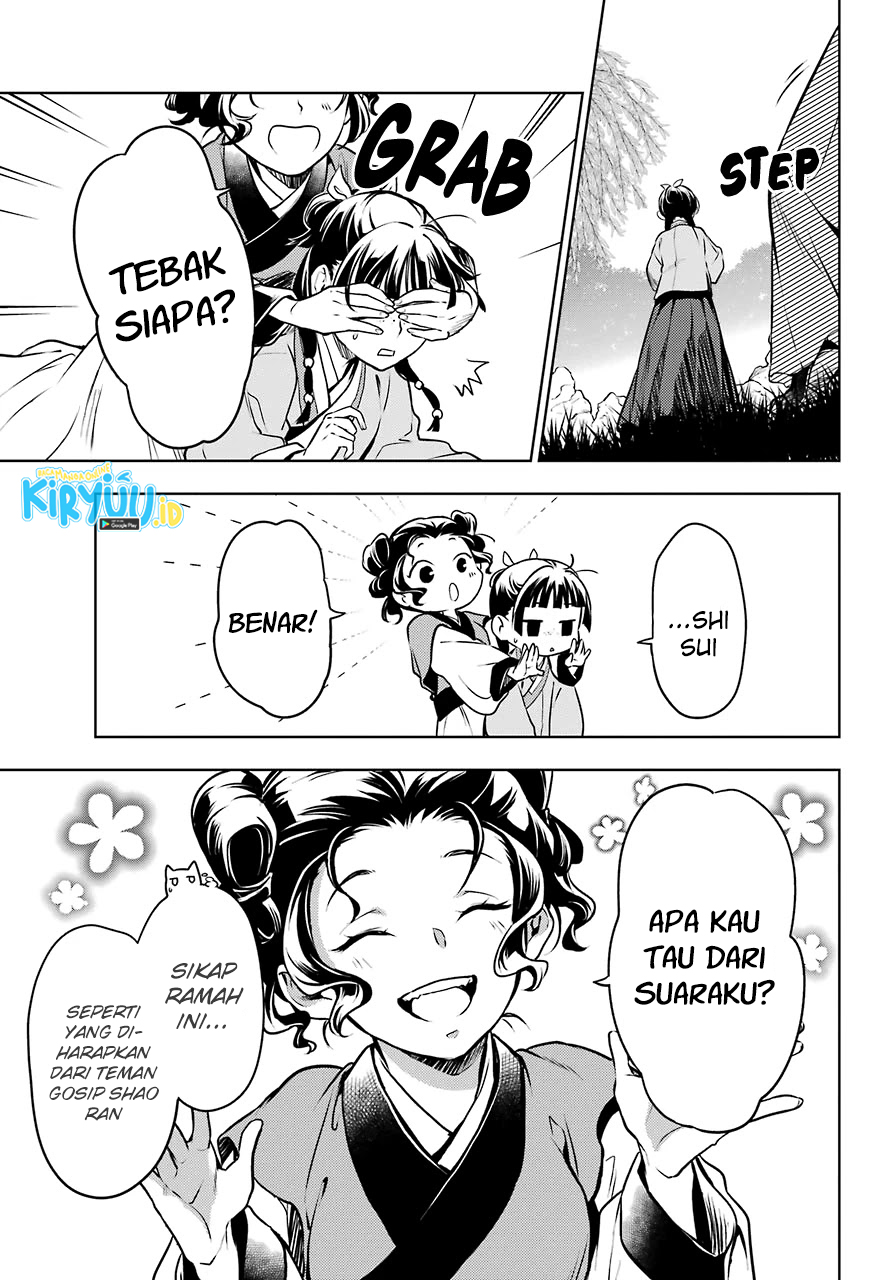 Kusuriya no Hitorigoto Chapter 47 Bahasa Indonesia