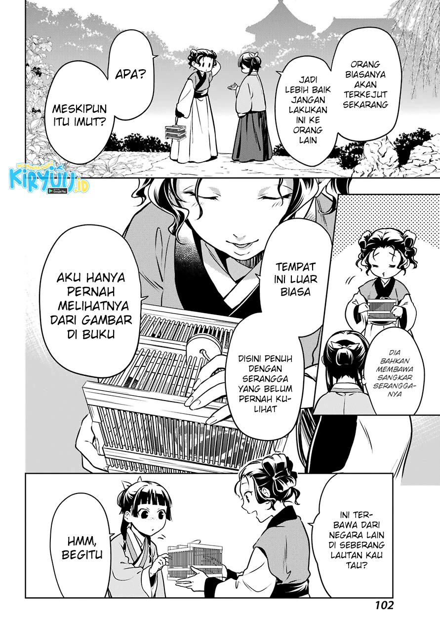 Kusuriya no Hitorigoto Chapter 47 Bahasa Indonesia