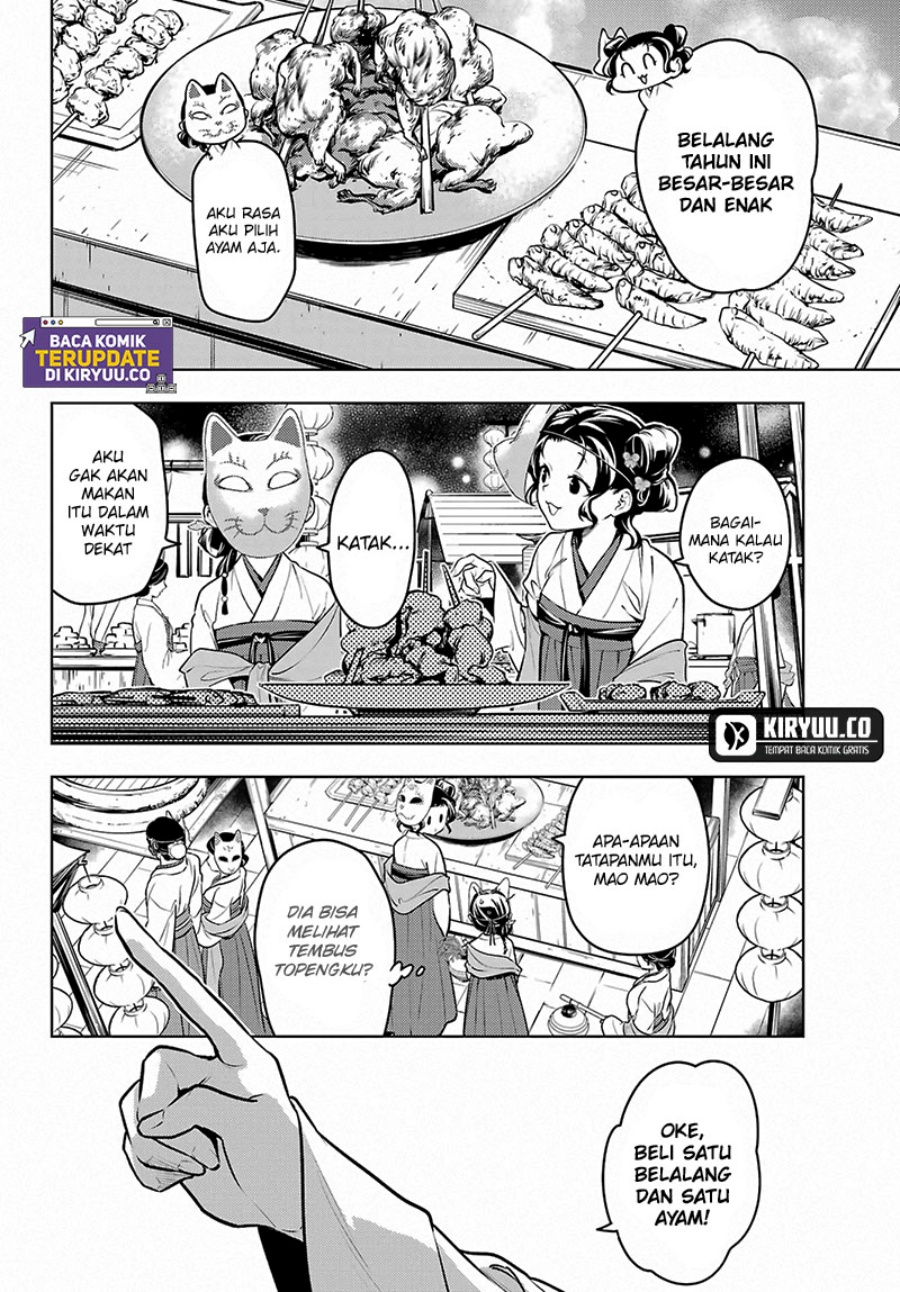 Kusuriya no Hitorigoto Chapter 76.2 Bahasa Indonesia