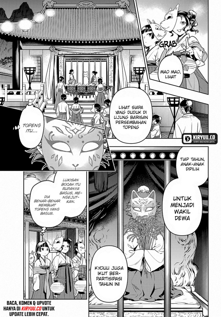Kusuriya no Hitorigoto Chapter 76.2 Bahasa Indonesia