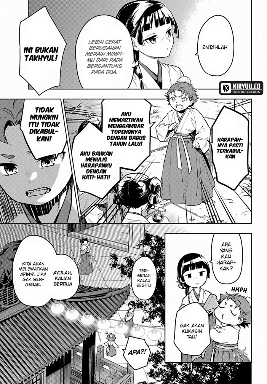Kusuriya no Hitorigoto Chapter 76.2 Bahasa Indonesia