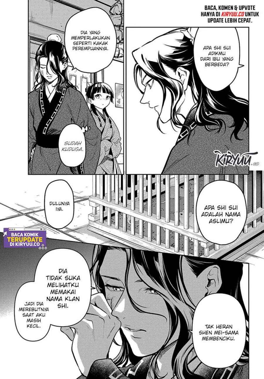 Dilarang COPAS - situs resmi www.mangacanblog.com - Komik kusuriya no hitorigoto 078.1 - chapter 78.1 79.1 Indonesia kusuriya no hitorigoto 078.1 - chapter 78.1 Terbaru 10|Baca Manga Komik Indonesia|Mangacan