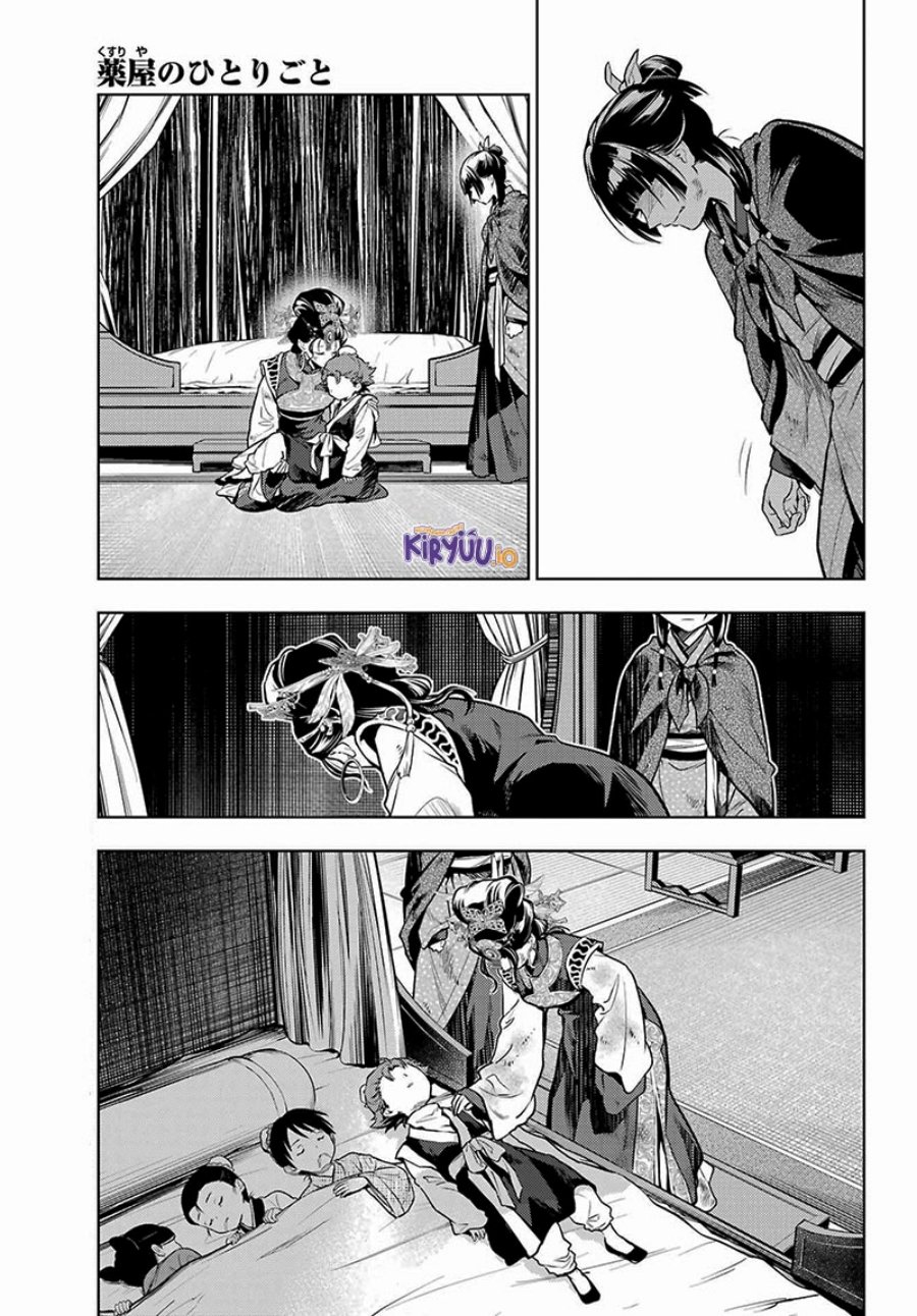 Kusuriya no Hitorigoto Chapter 80.3 Bahasa Indonesia