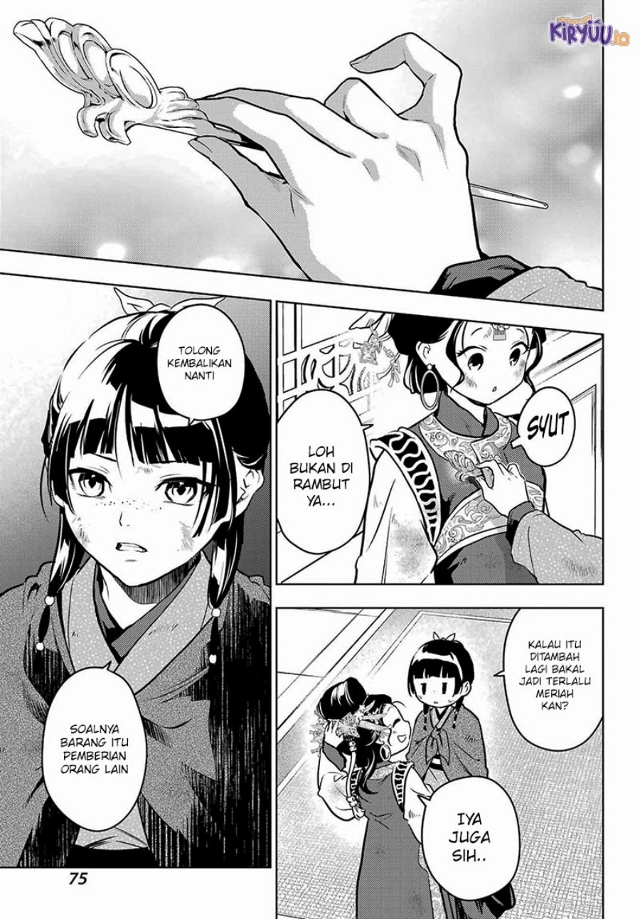 Kusuriya no Hitorigoto Chapter 80.3 Bahasa Indonesia