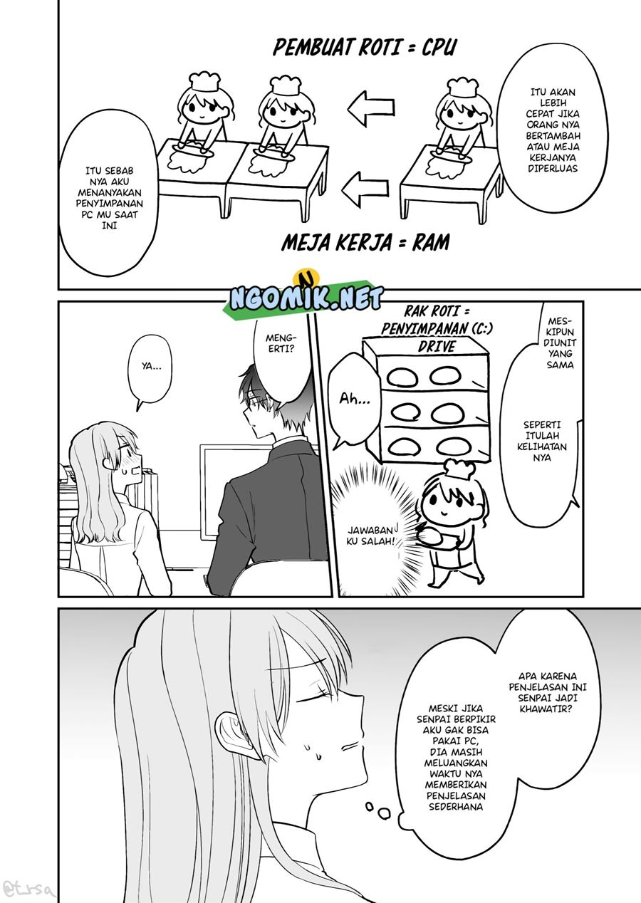 Kuuki ga “Yomeru” Shinnyushain to Buaiso na Senpai no Hanashi (Serialization) Chapter 07 Bahasa Indonesia