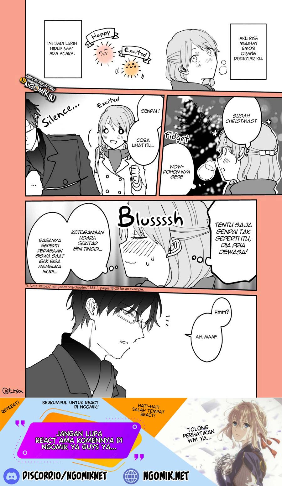Kuuki ga “Yomeru” Shinnyushain to Buaiso na Senpai no Hanashi (Serialization) chapter 8