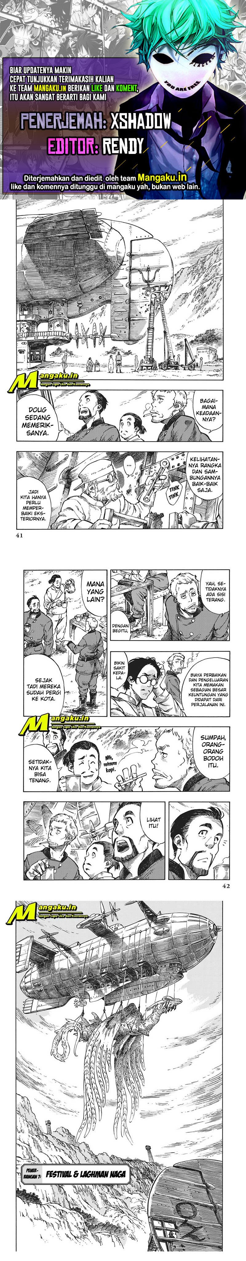 Kuutei Dragons Chapter 07.1 Bahasa Indonesia