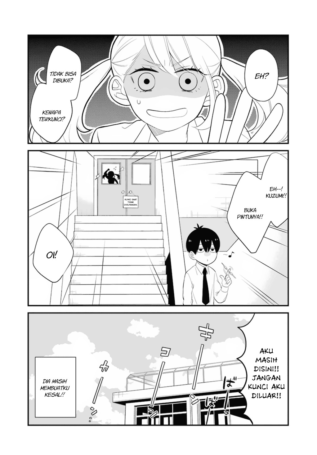 Kuzumi-kun, Kuuki Yometemasu ka? chapter 0