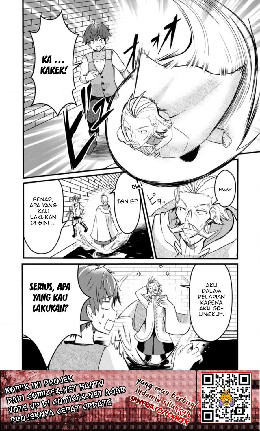 Kyokuten No Hono Majutsushi Fire Ball Shika Tsukaenai kedo, Motetai Isshin De Saikyo Ni Narimashita Chapter 01.2 Bahasa Indonesia
