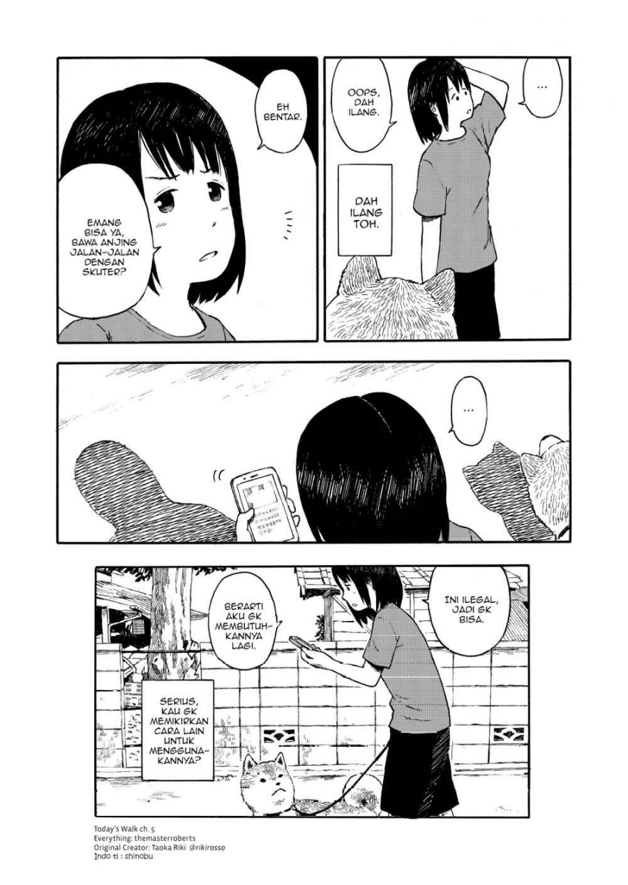 Kyou no Sanponta (Today’s Walk) Chapter 05 Bahasa Indonesia