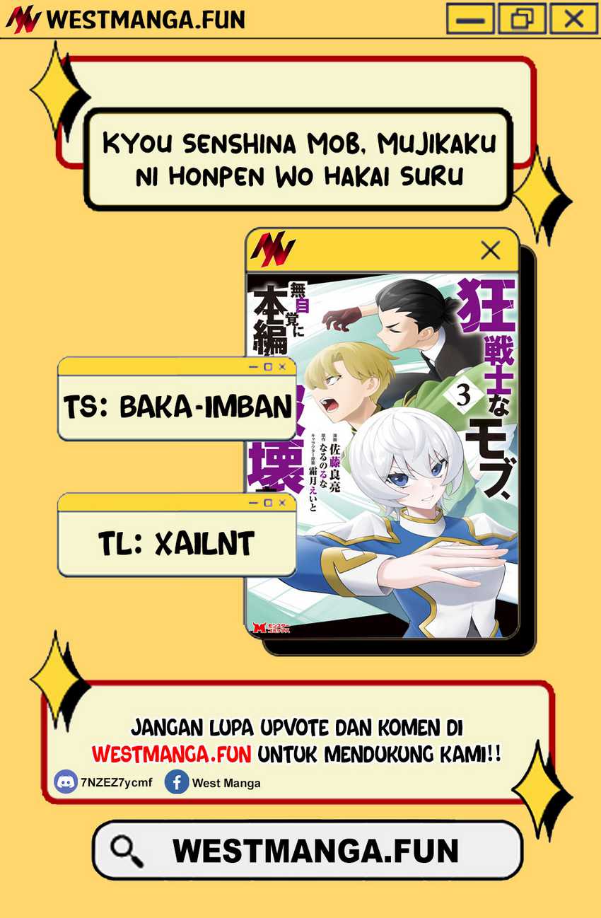 Kyou Senshina Mob, Mujikaku ni Honpen wo Hakai Suru chapter 15