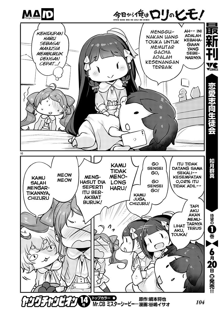 Kyou kara Ore wa Loli no Himo! Chapter 03 Bahasa Indonesia