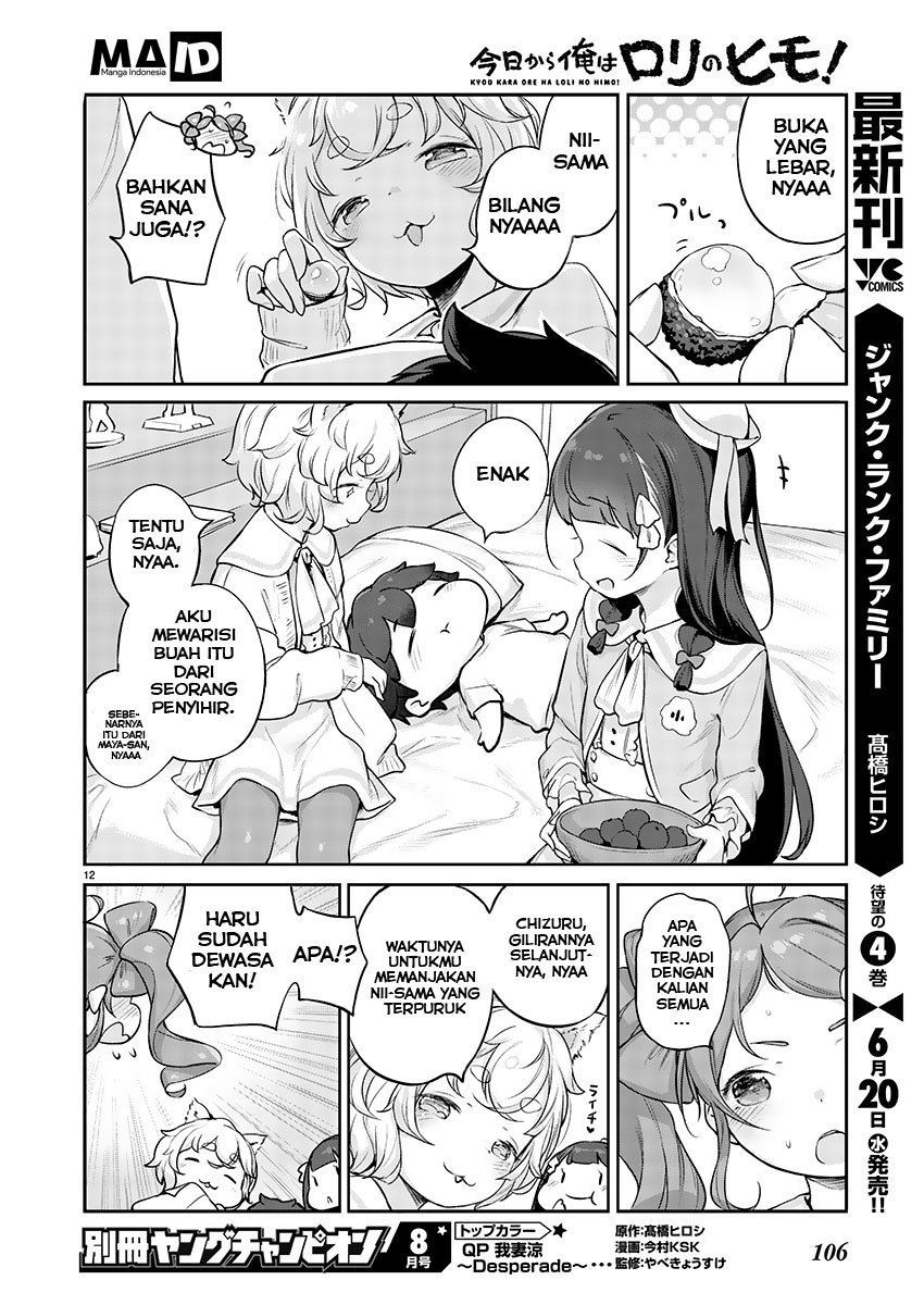Kyou kara Ore wa Loli no Himo! Chapter 03 Bahasa Indonesia