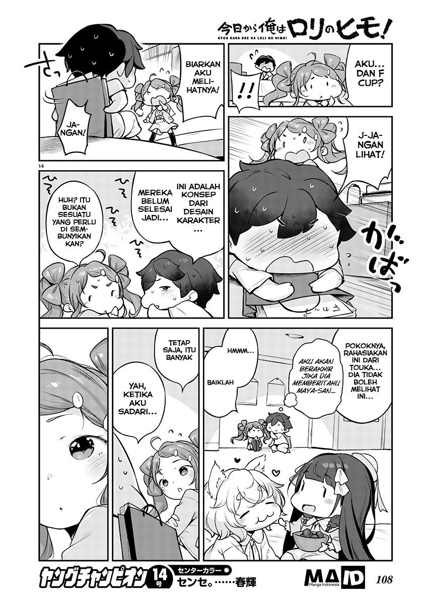 Kyou kara Ore wa Loli no Himo! Chapter 03 Bahasa Indonesia