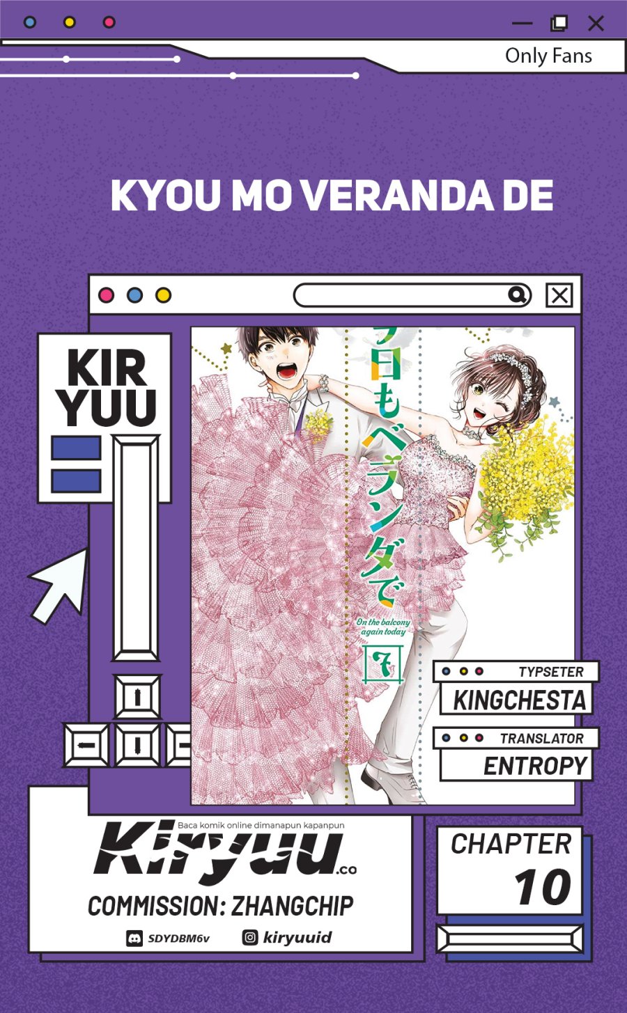 Kyou mo Veranda de Chapter 10 Bahasa Indonesia