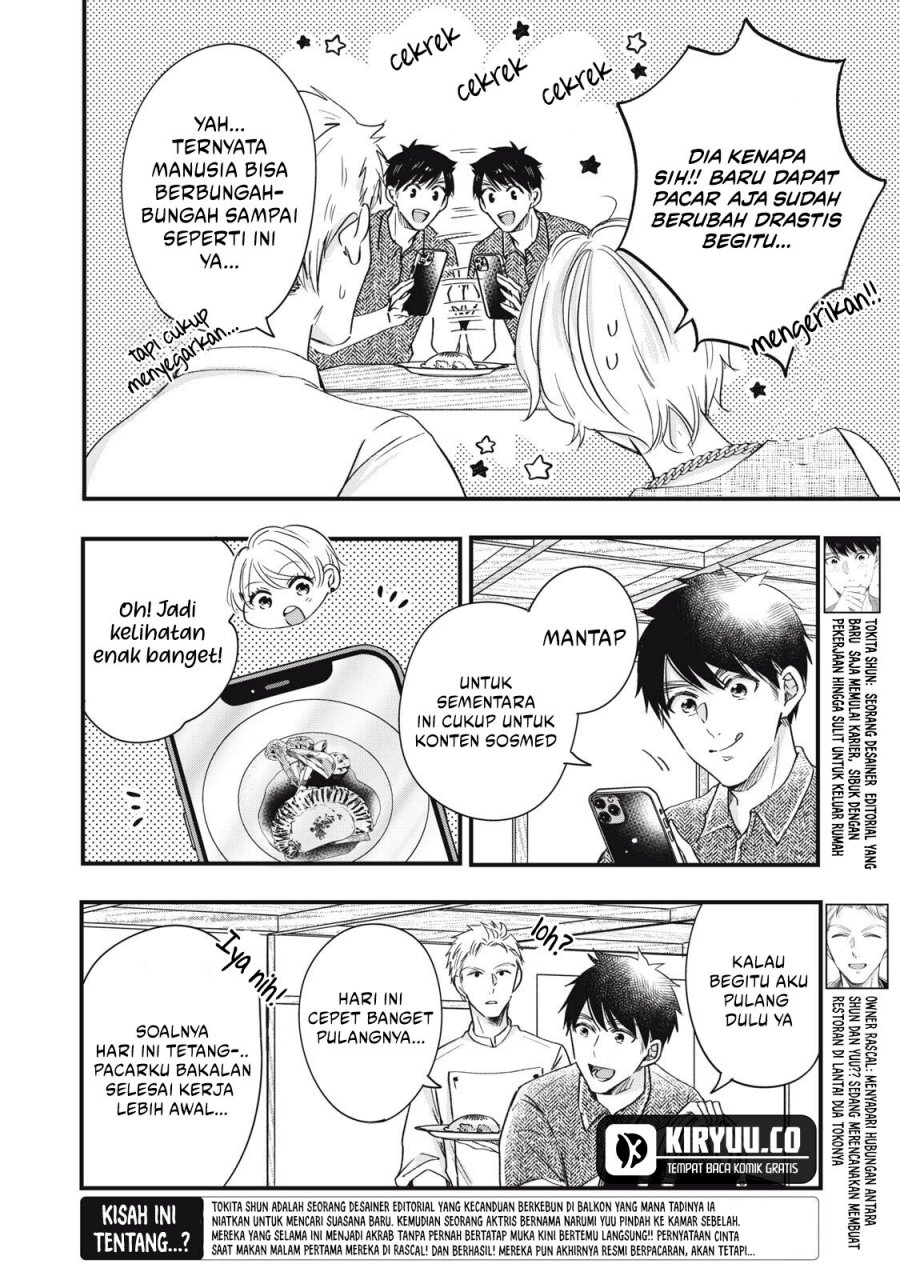 Kyou mo Veranda de Chapter 82 Bahasa Indonesia