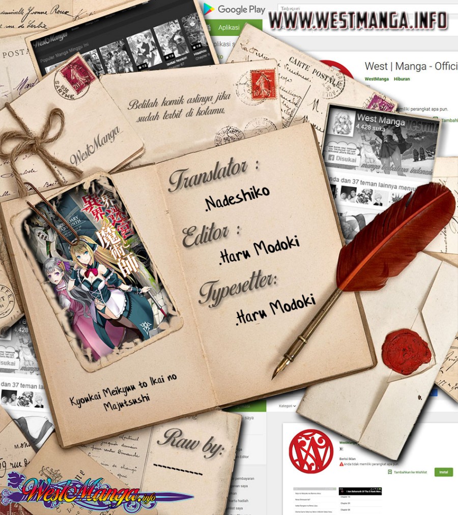 Kyoukai Meikyuu to Ikai no Majutsushi Chapter 19 Bahasa Indonesia