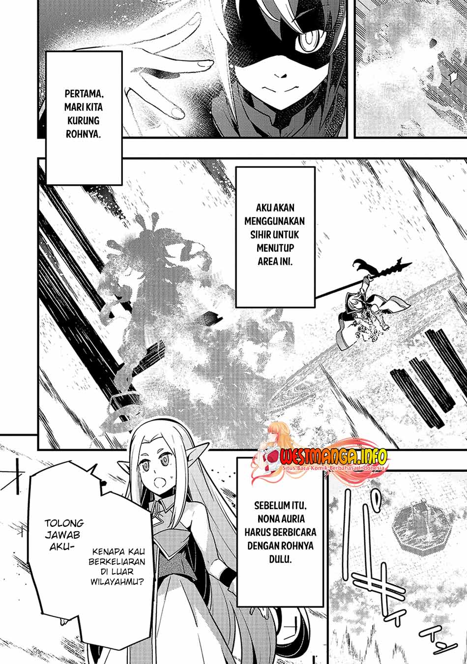 Kyoukai Meikyuu to Ikai no Majutsushi Chapter 38 Bahasa Indonesia