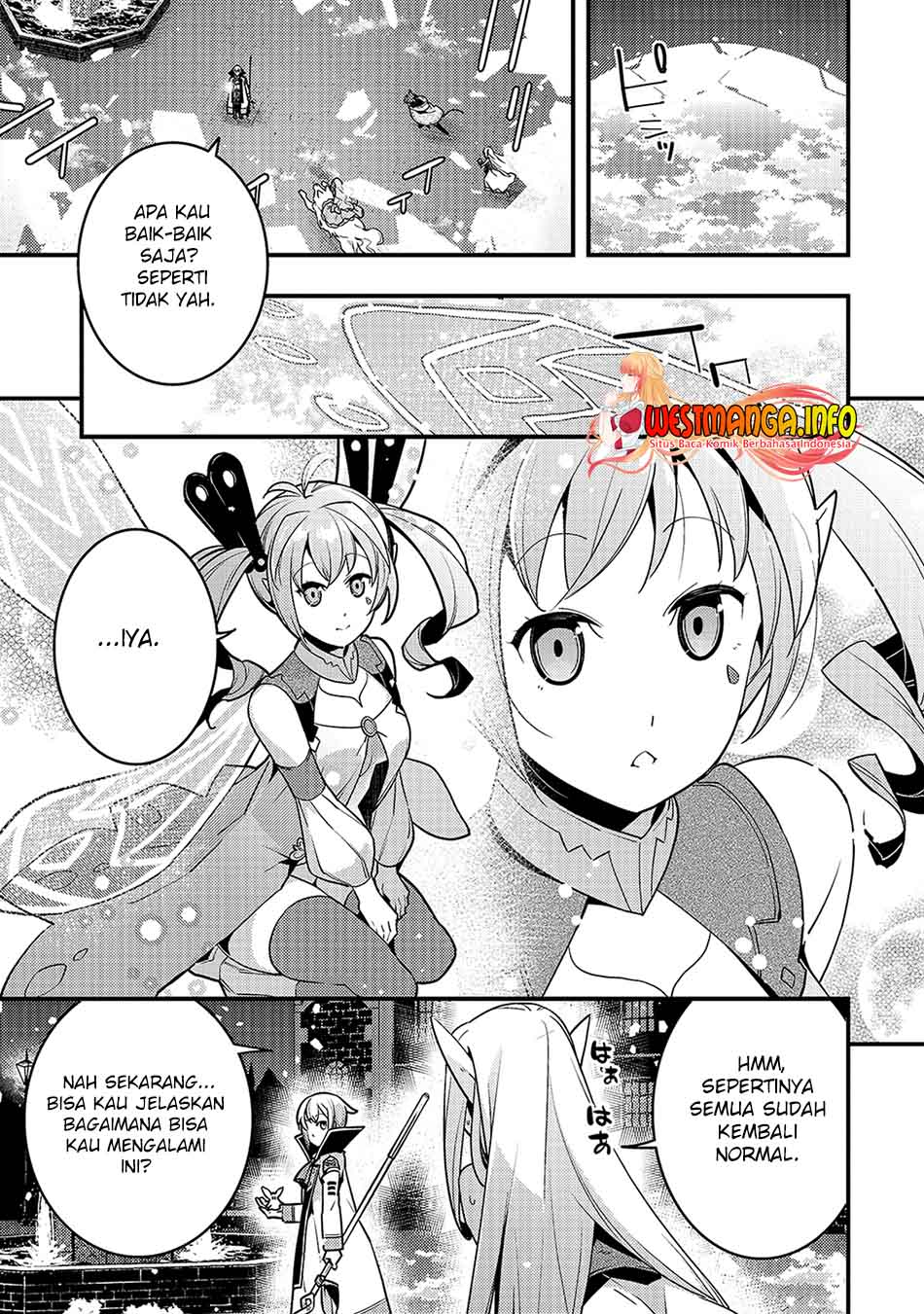 Kyoukai Meikyuu to Ikai no Majutsushi Chapter 38 Bahasa Indonesia