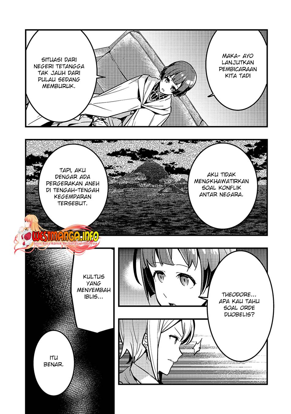 Kyoukai Meikyuu to Ikai no Majutsushi Chapter 40 Bahasa Indonesia