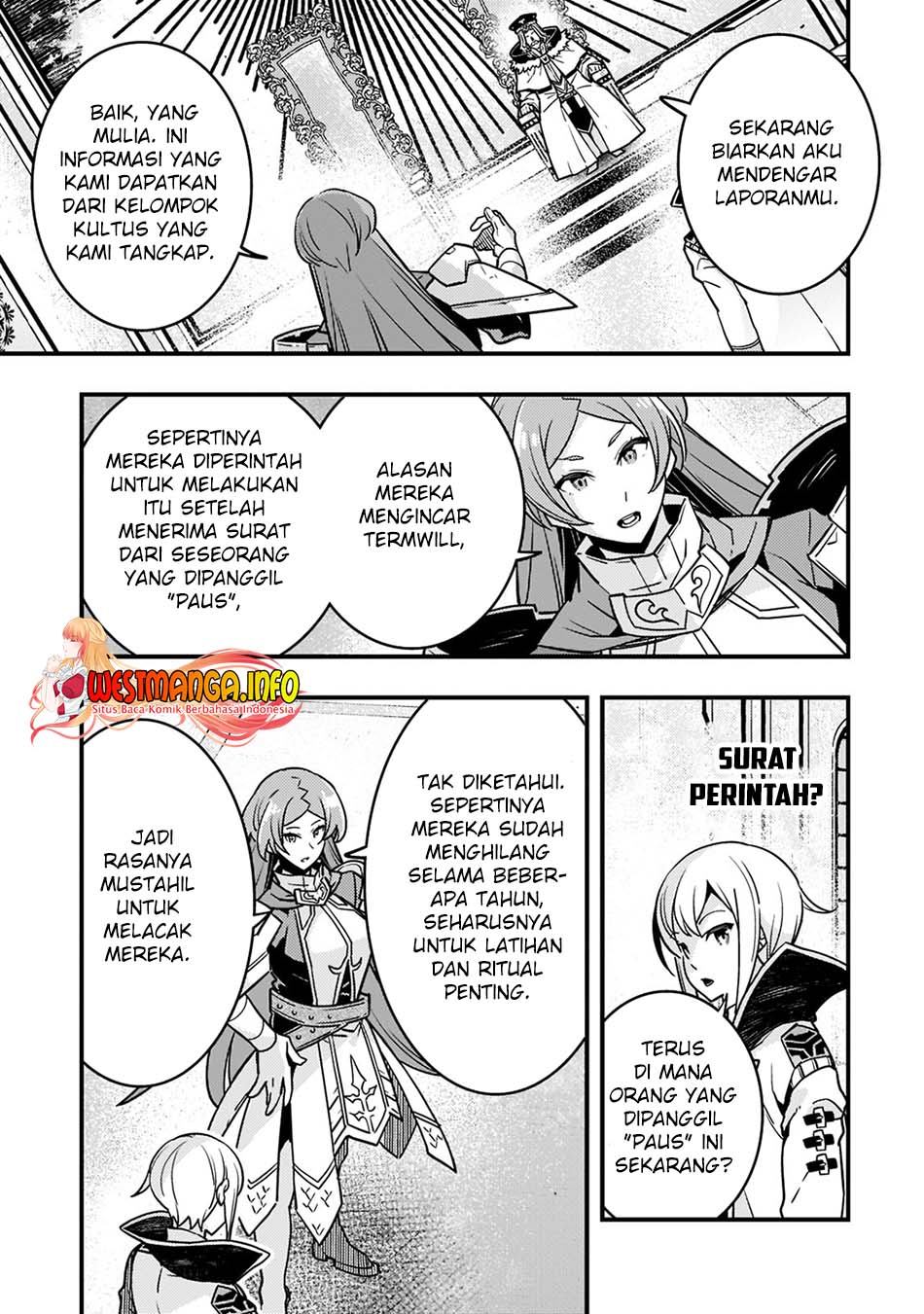 Kyoukai Meikyuu to Ikai no Majutsushi Chapter 54 Bahasa Indonesia