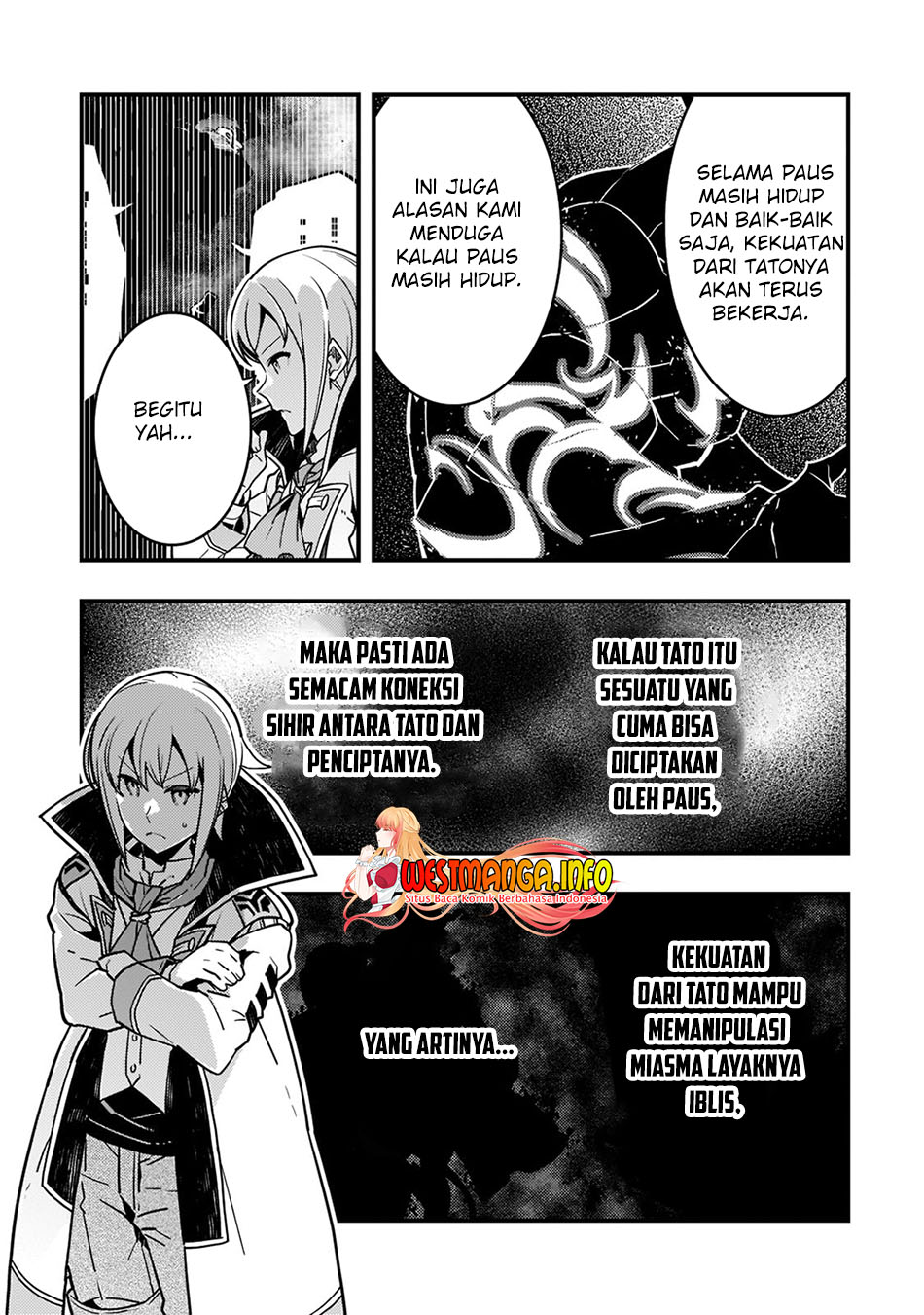 Kyoukai Meikyuu to Ikai no Majutsushi Chapter 54 Bahasa Indonesia