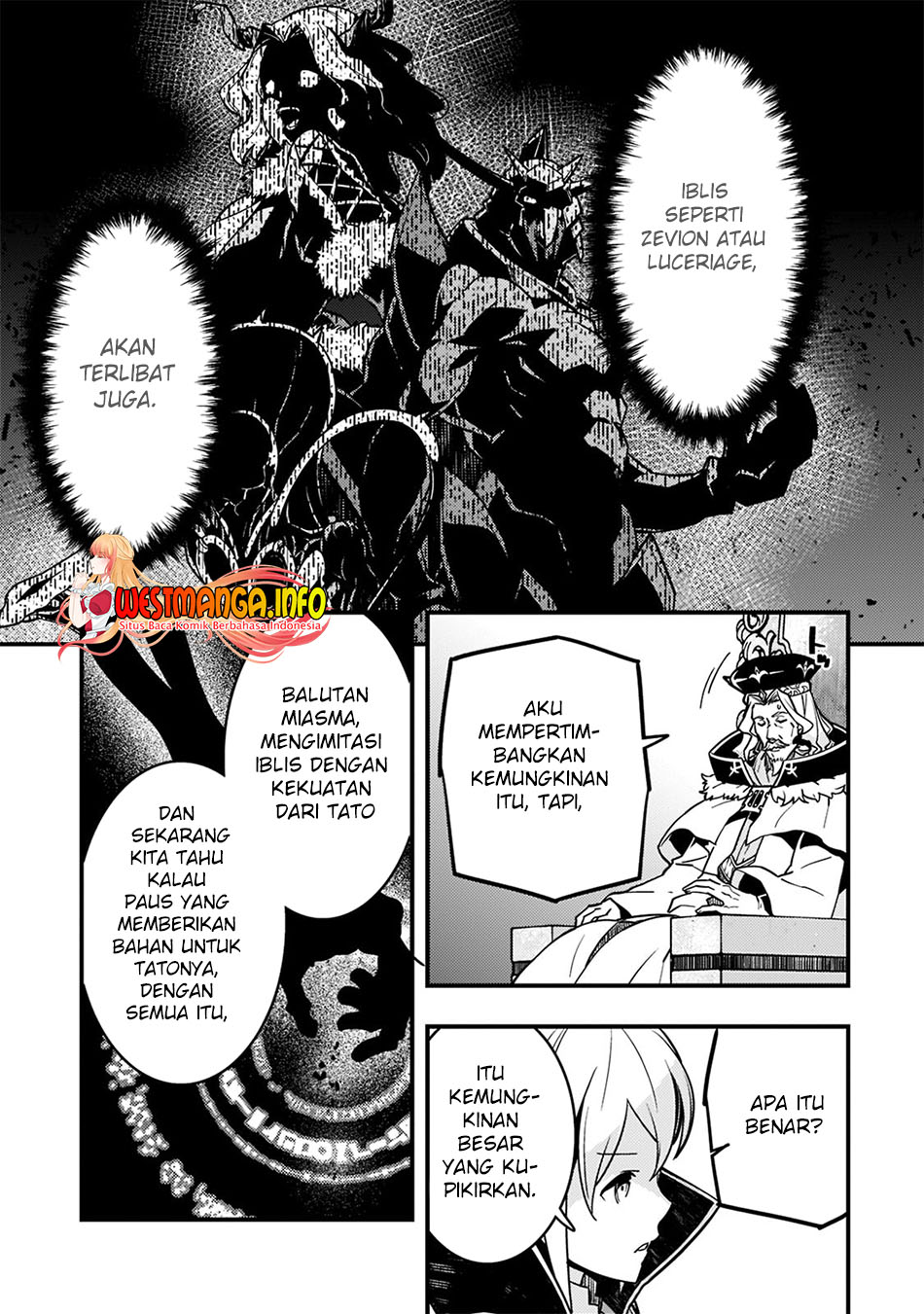 Kyoukai Meikyuu to Ikai no Majutsushi Chapter 54 Bahasa Indonesia