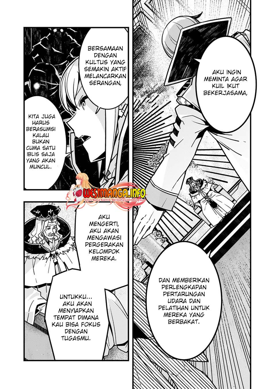 Kyoukai Meikyuu to Ikai no Majutsushi Chapter 54 Bahasa Indonesia