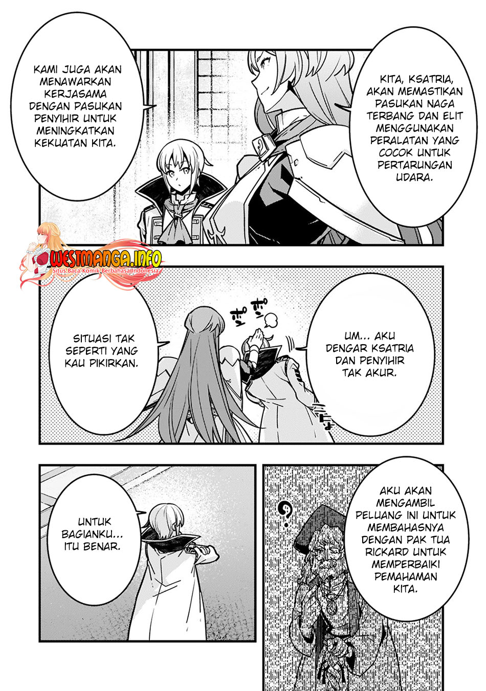 Kyoukai Meikyuu to Ikai no Majutsushi Chapter 54 Bahasa Indonesia