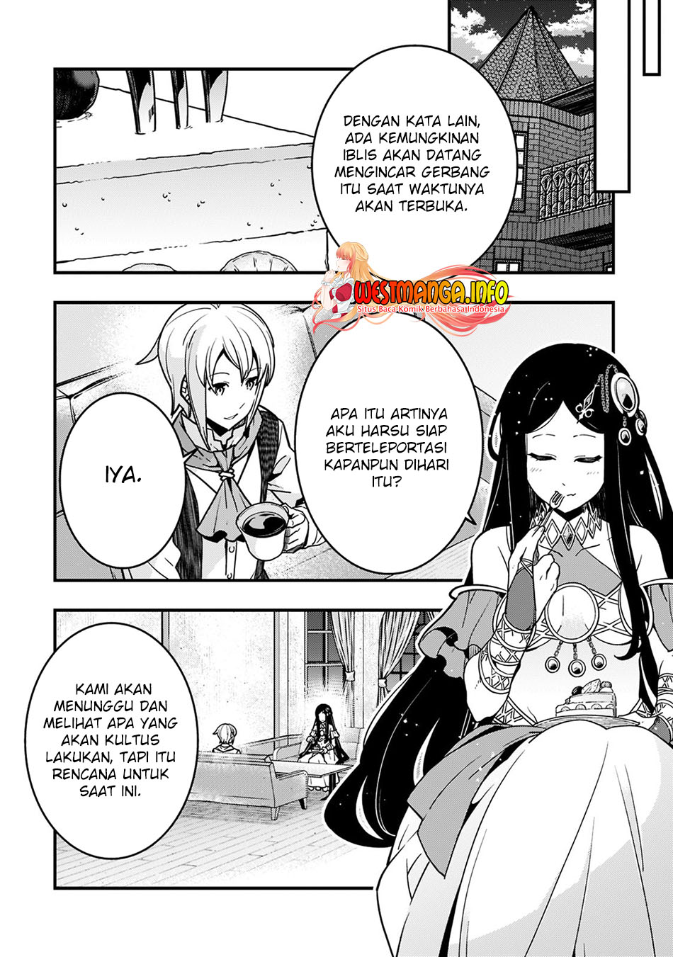 Kyoukai Meikyuu to Ikai no Majutsushi Chapter 54 Bahasa Indonesia