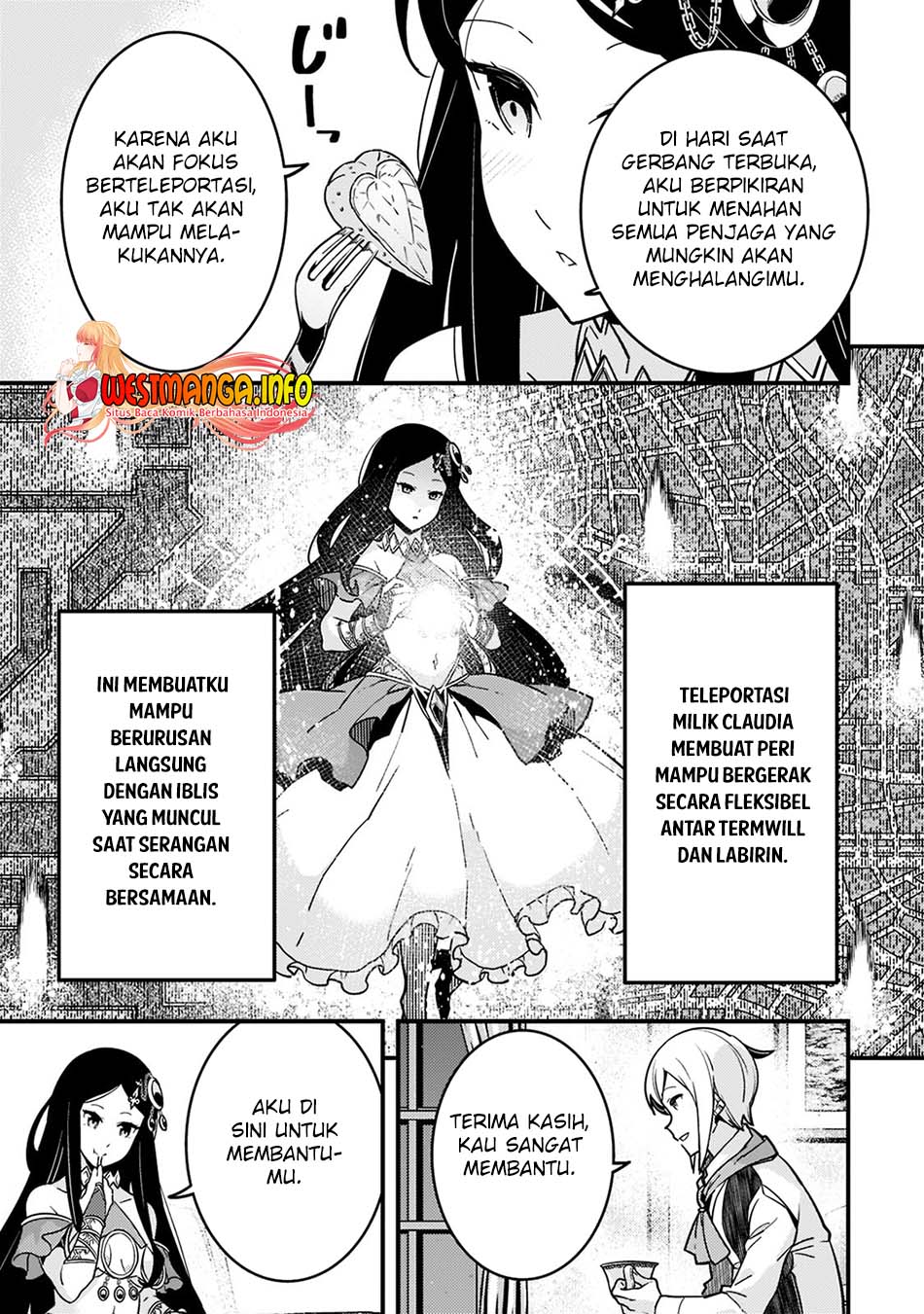 Kyoukai Meikyuu to Ikai no Majutsushi Chapter 54 Bahasa Indonesia