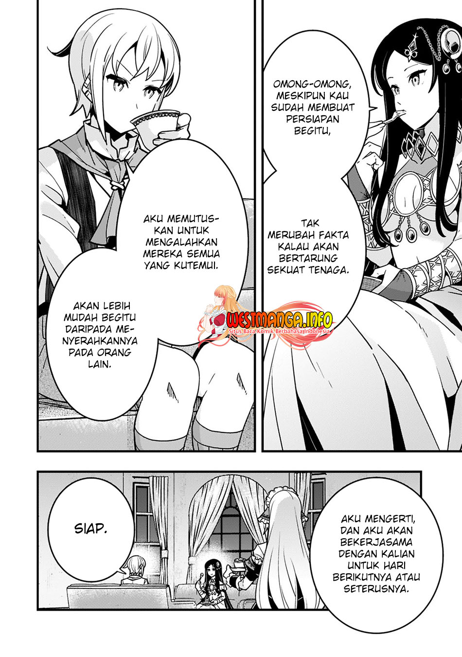 Kyoukai Meikyuu to Ikai no Majutsushi Chapter 54 Bahasa Indonesia