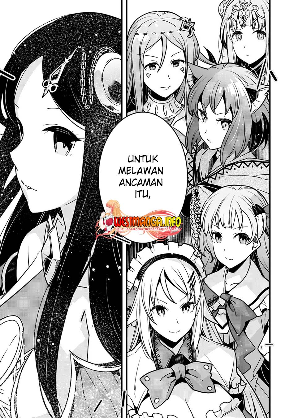 Kyoukai Meikyuu to Ikai no Majutsushi Chapter 54 Bahasa Indonesia