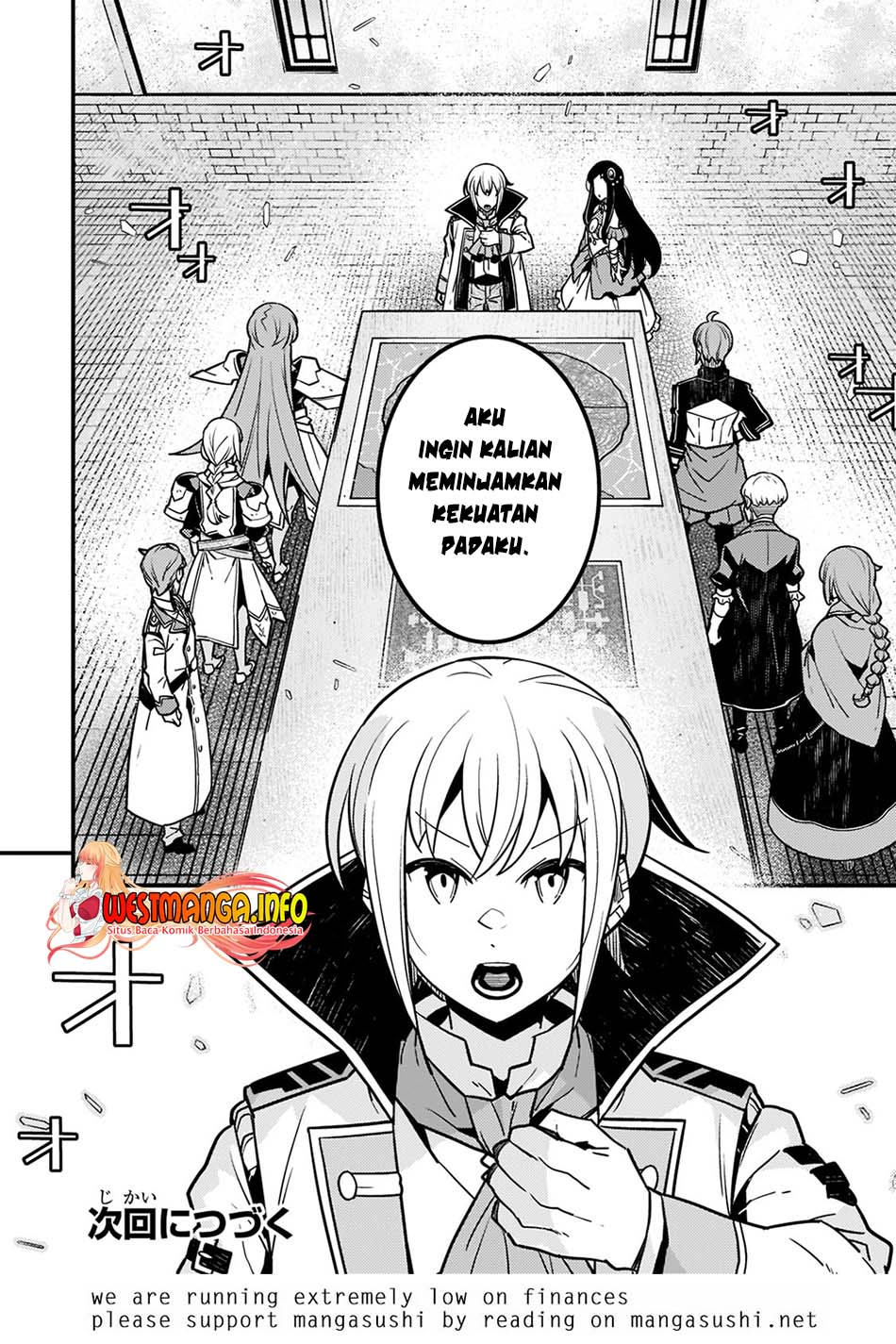 Kyoukai Meikyuu to Ikai no Majutsushi Chapter 54 Bahasa Indonesia