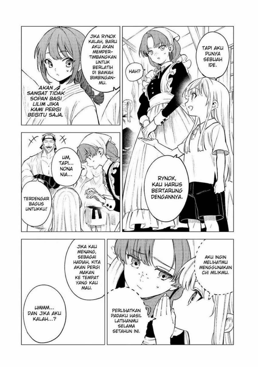 Kyouran Reijou Nia Liston – Byoujaku Reijou ni Tensei shita Kamigoroshi no Bujin no Karei Naru Musouroku Chapter 06 Bahasa Indonesia