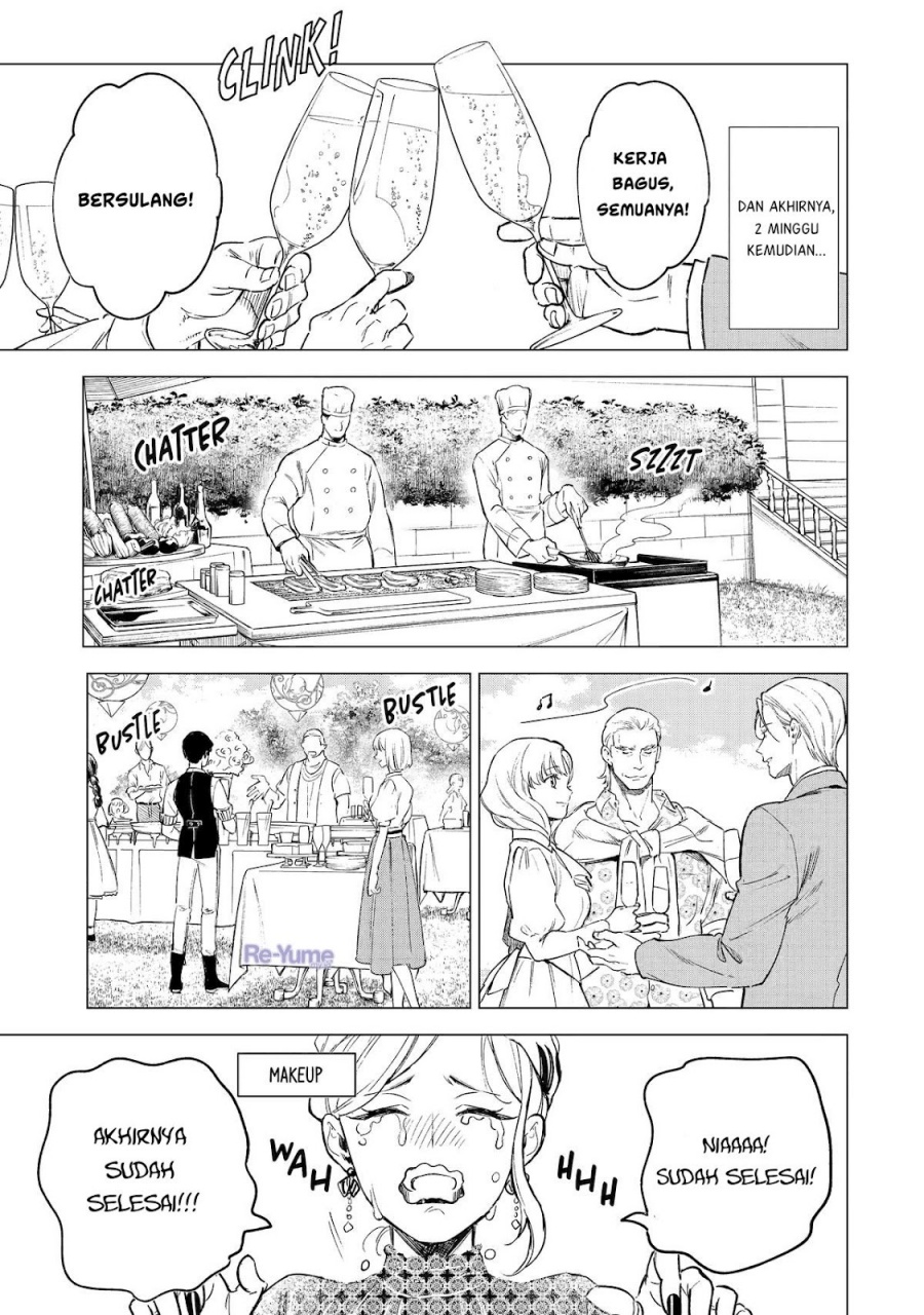 Kyouran Reijou Nia Liston – Byoujaku Reijou ni Tensei shita Kamigoroshi no Bujin no Karei Naru Musouroku Chapter 10 Bahasa Indonesia