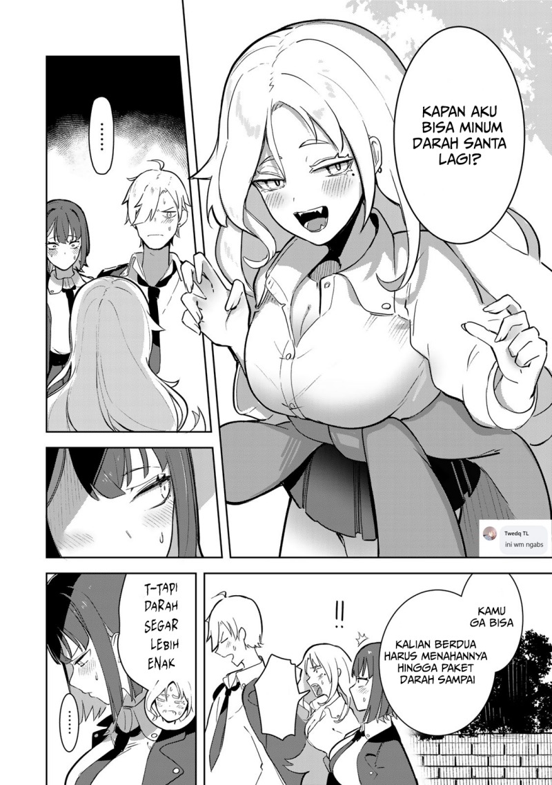 Kyuuketsuki-san wa Chitoraretai chapter 2