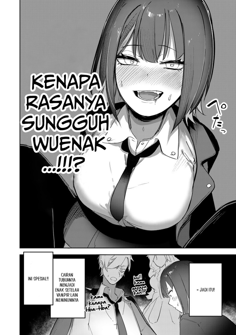 Kyuuketsuki-san wa Chitoraretai chapter 2
