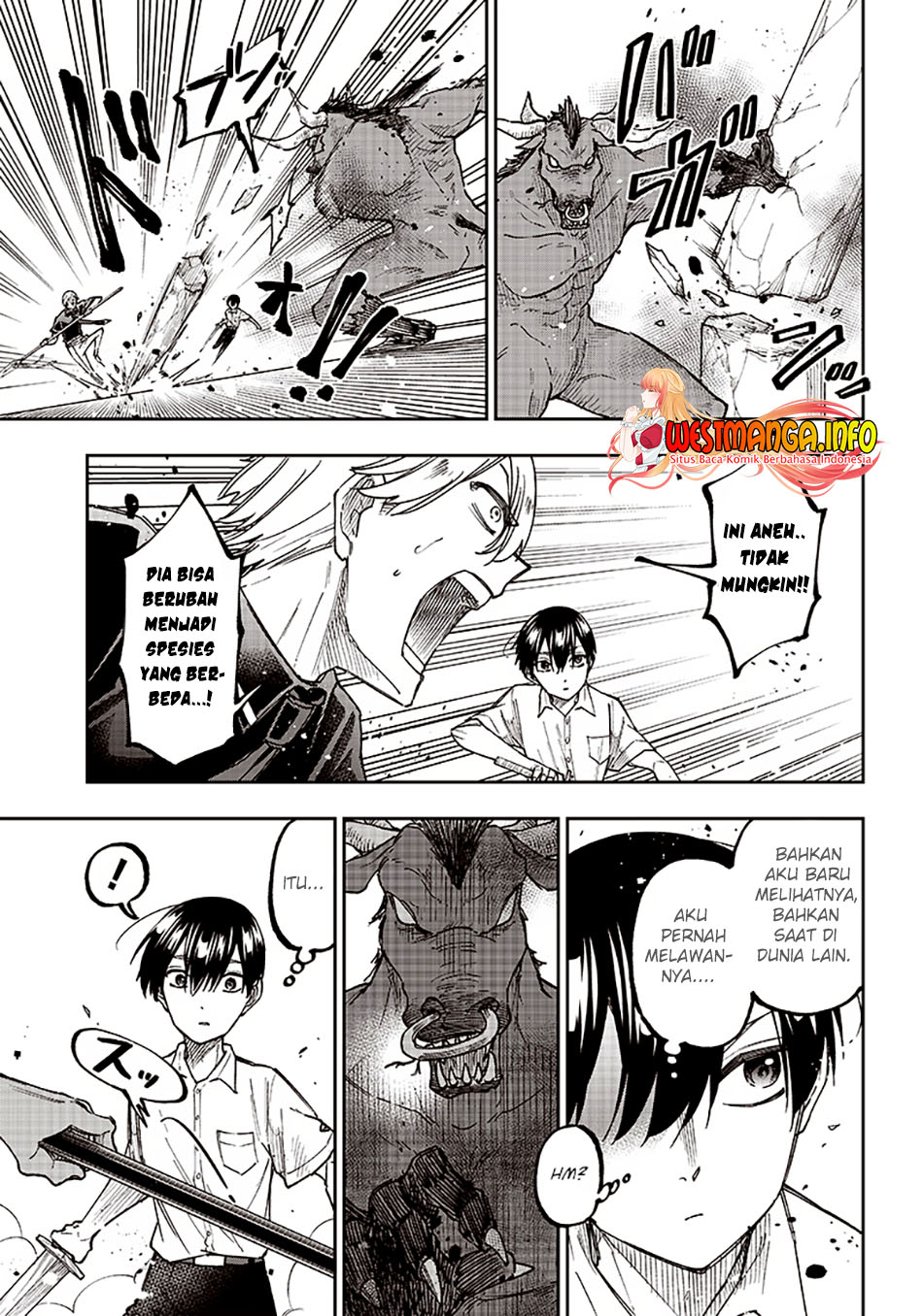 Kyuuseishu <MESHIA> ~Isekai wo Sukutta Moto Yuusha ga Mamono no Afureru Genjitsu Sekai wo Musou suru~ chapter 12