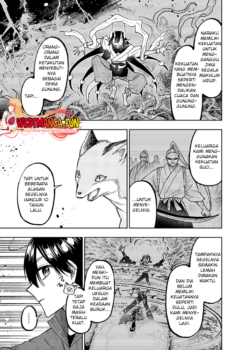 Kyuuseishu  ~Isekai wo Sukutta Moto Yuusha ga Mamono no Afureru Genjitsu Sekai wo Musou suru~ Chapter 28 Bahasa Indonesia