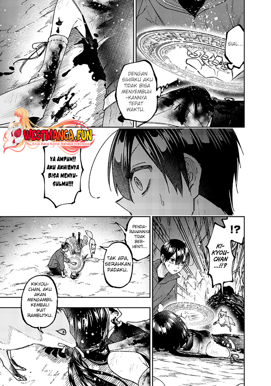 Kyuuseishu  ~Isekai wo Sukutta Moto Yuusha ga Mamono no Afureru Genjitsu Sekai wo Musou suru~ Chapter 28 Bahasa Indonesia