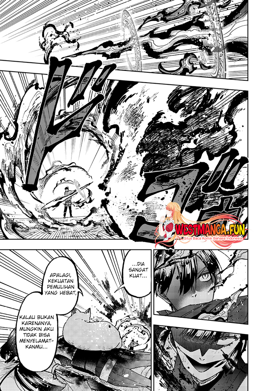 Kyuuseishu  ~Isekai wo Sukutta Moto Yuusha ga Mamono no Afureru Genjitsu Sekai wo Musou suru~ Chapter 28 Bahasa Indonesia