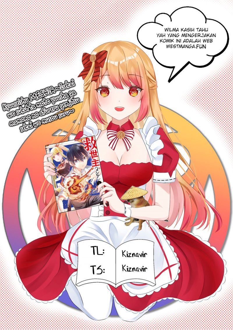 Kyuuseishu <MESHIA> ~Isekai wo Sukutta Moto Yuusha ga Mamono no Afureru Genjitsu Sekai wo Musou suru~ chapter 34