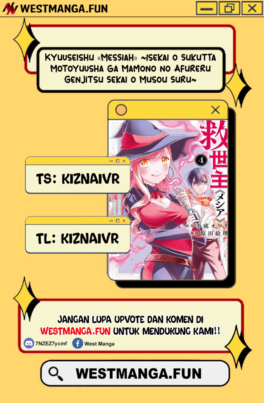 Kyuuseishu <MESHIA> ~Isekai wo Sukutta Moto Yuusha ga Mamono no Afureru Genjitsu Sekai wo Musou suru~ chapter 36