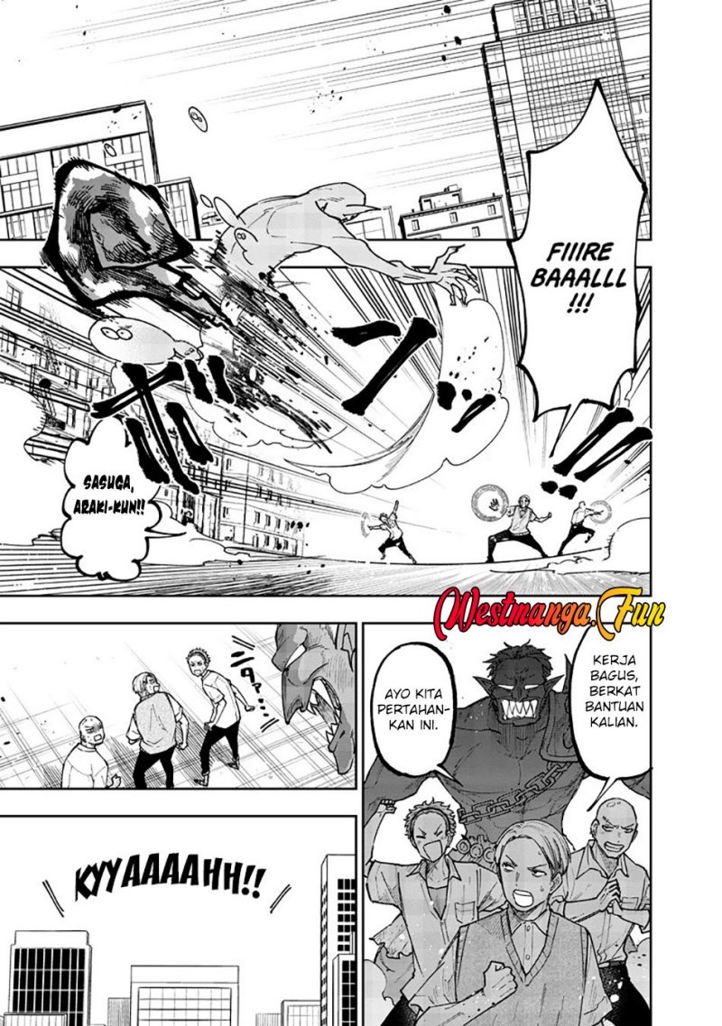 Kyuuseishu <MESHIA> ~Isekai wo Sukutta Moto Yuusha ga Mamono no Afureru Genjitsu Sekai wo Musou suru~ chapter 45